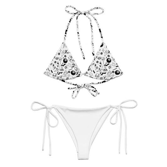 003 Ugly Kitty 9 Lives String Bikini