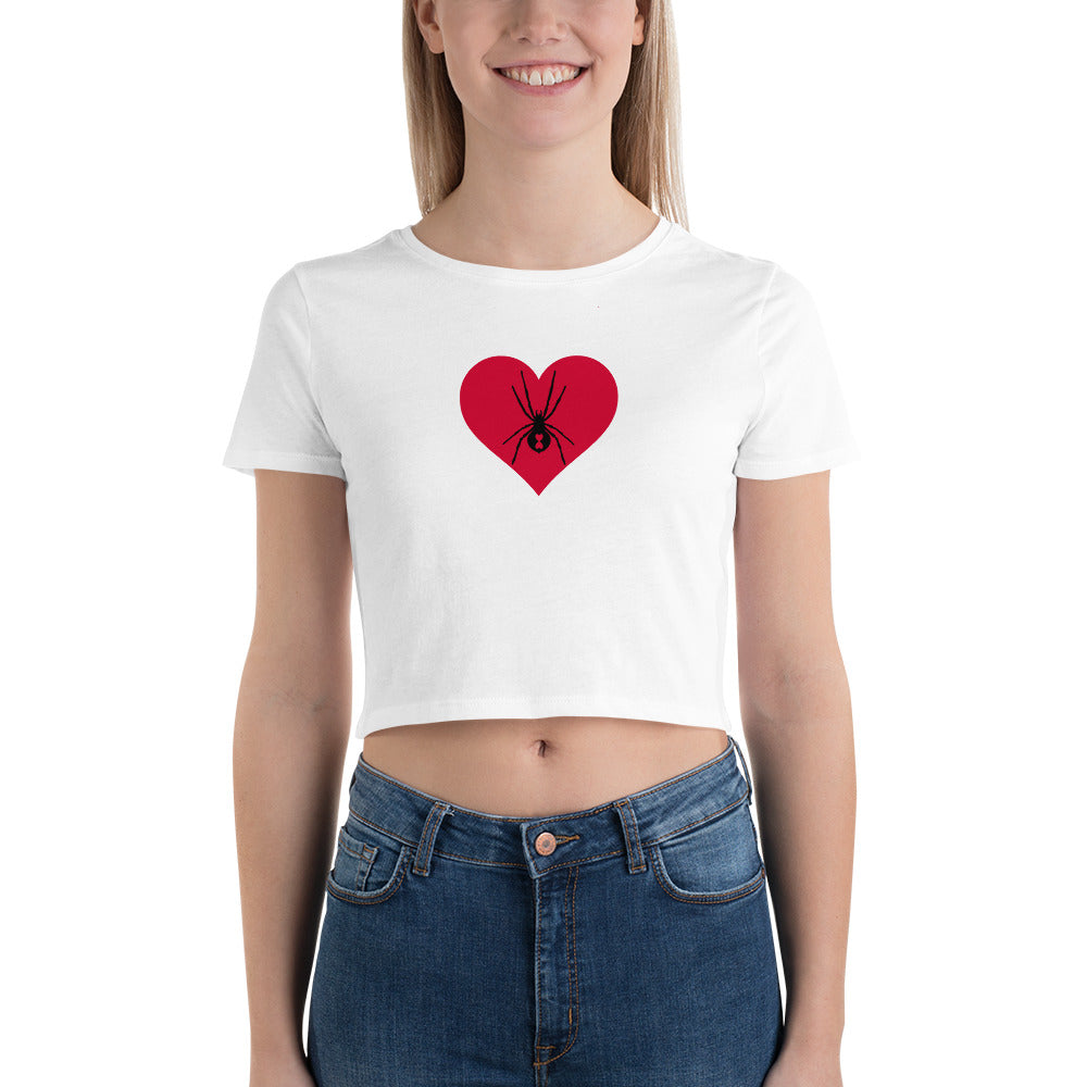 002 Black Widow Women’s Crop Tee